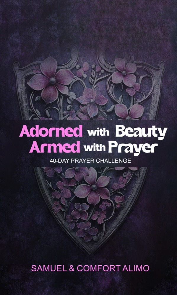 Adorned with Beauty, Armed with Prayer book cover