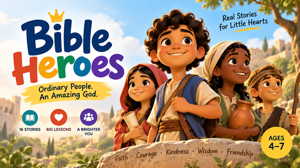 Bible Heroes book cover